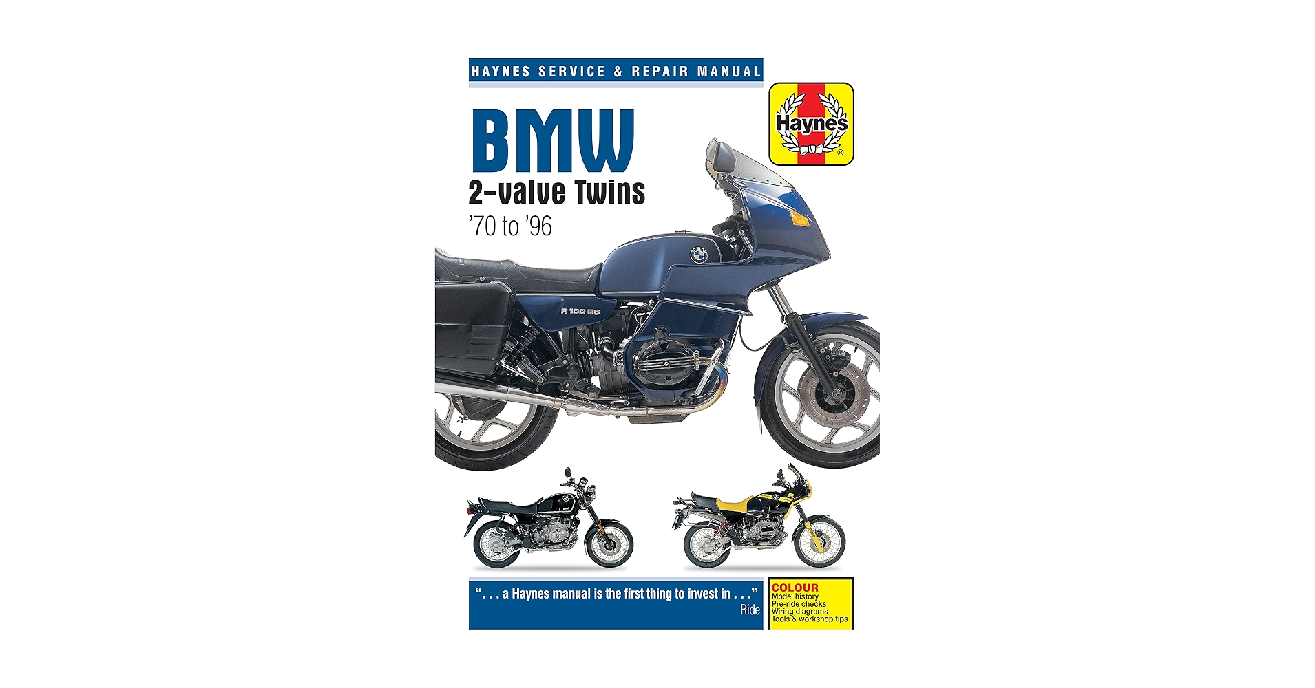 BMW 2-Valve Twins '70 to '96 (Haynes Service & Repair Manual